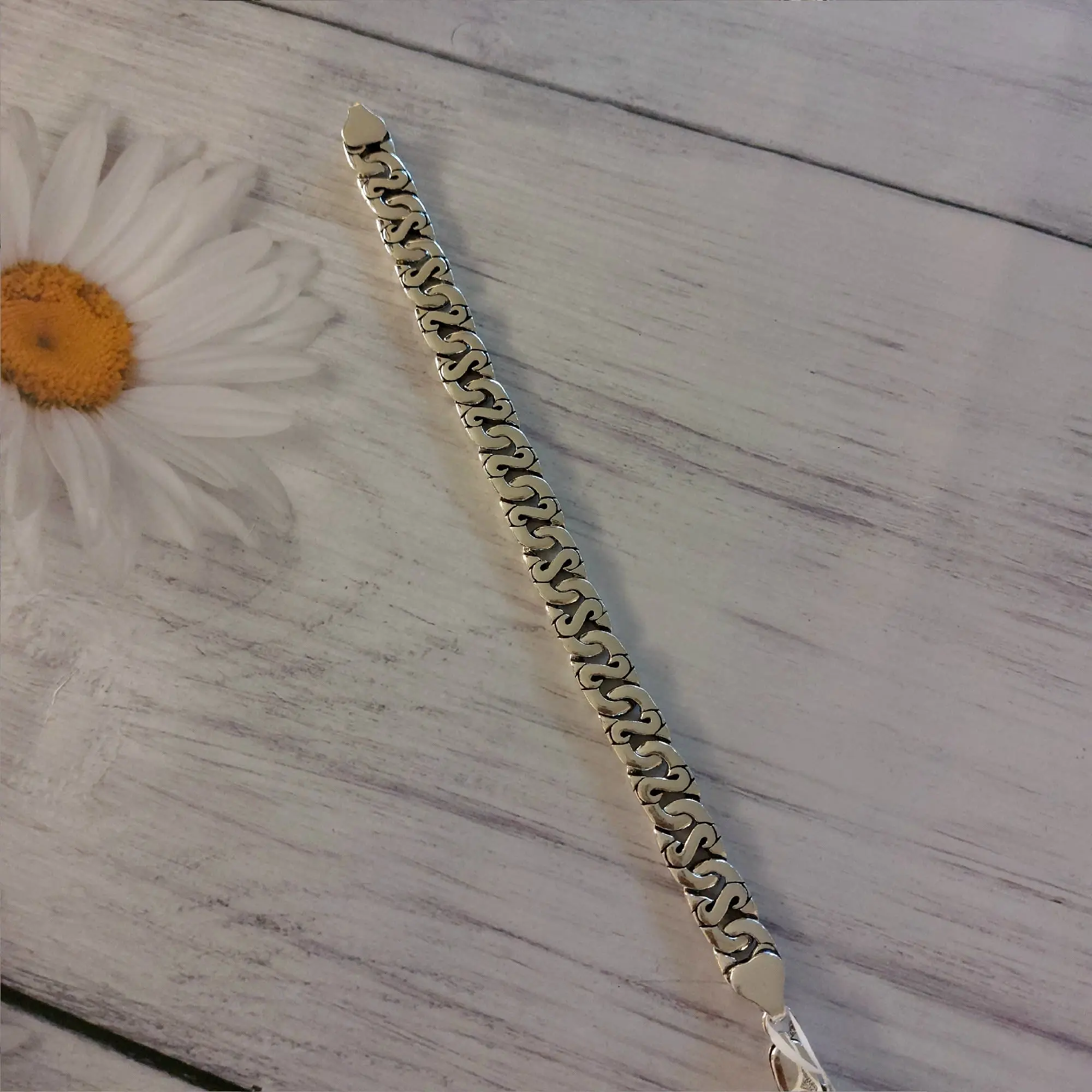 Style Gents Silver Bracelet