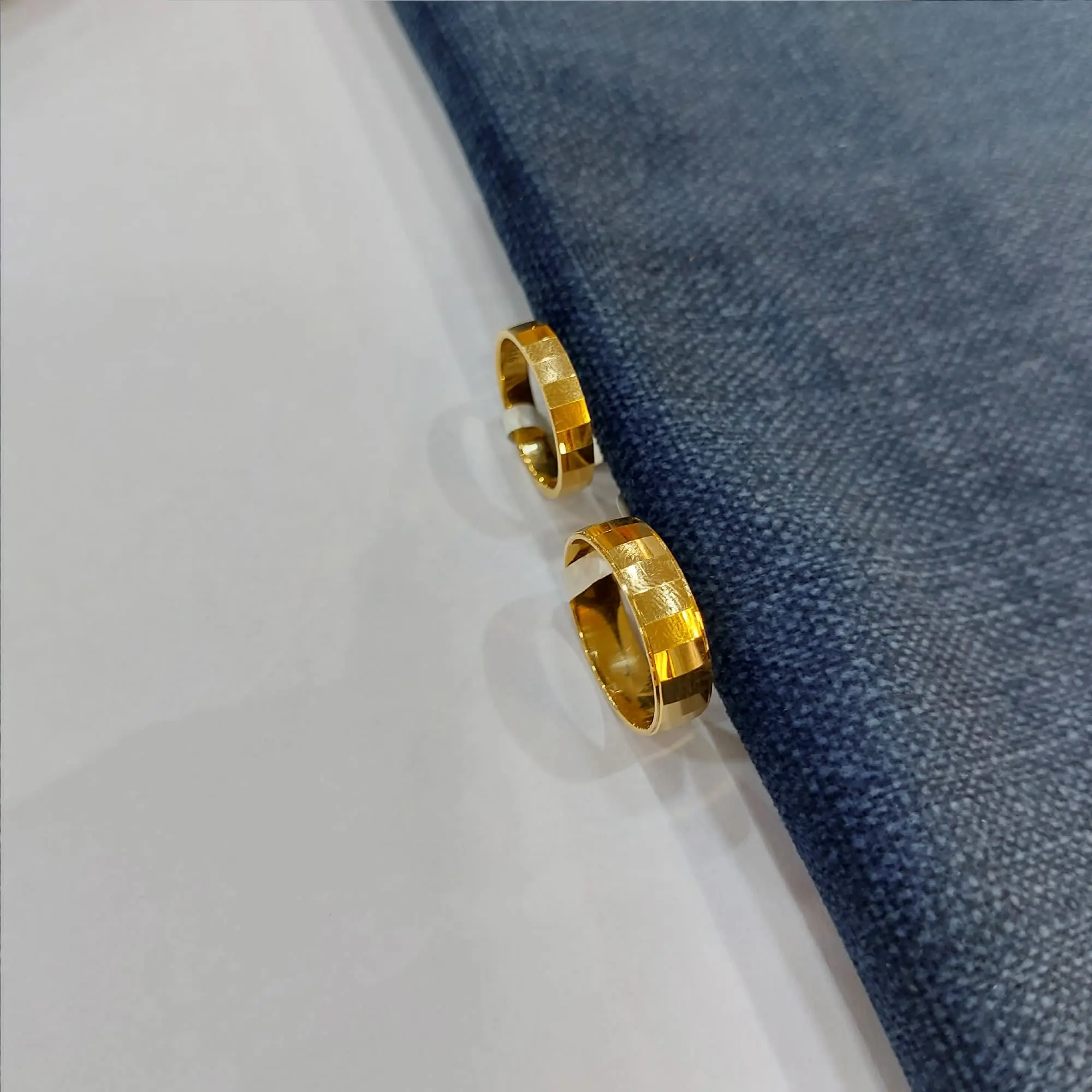 Thanks Gold Couple Rings