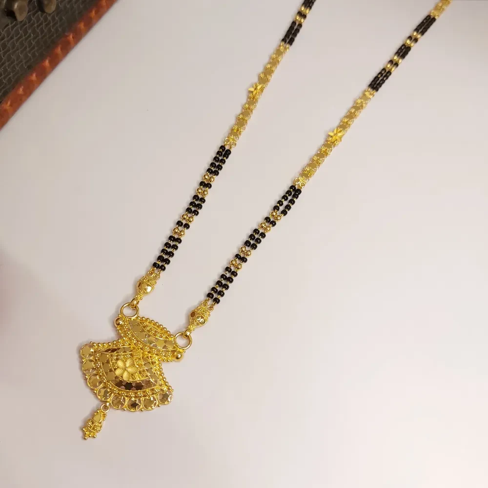 Traditional 22k Gold Long Mangalsutra