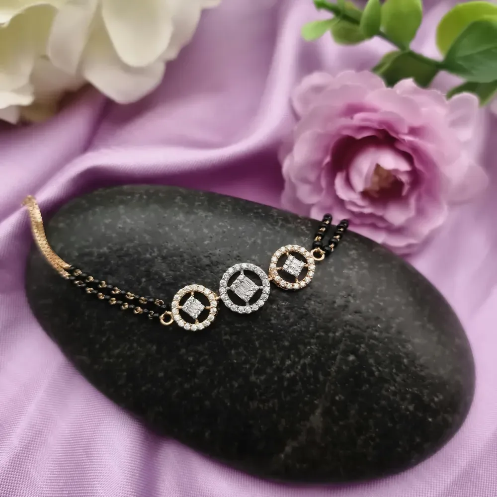 Elegant Gold Mangalsutra Bracelet