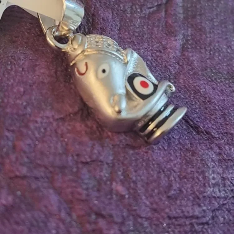 Ganesha Silver Pendant