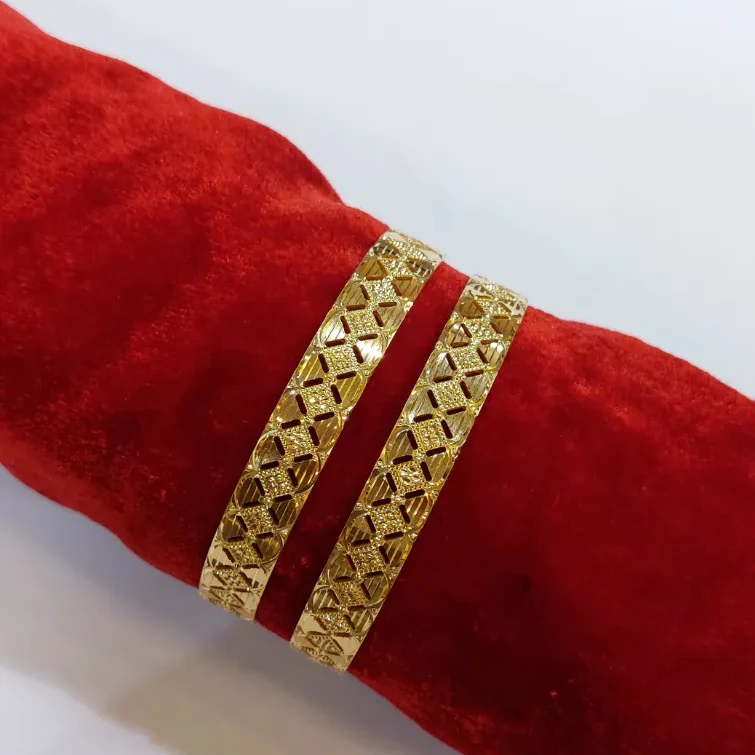 Fancy Gold Bangles