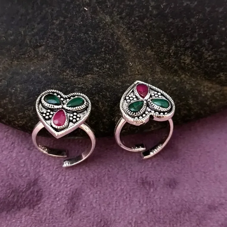 Traditional Silver Toe Rings
