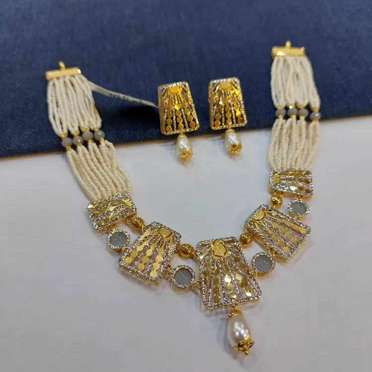 Style Rodium Necklace