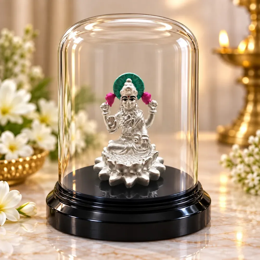 999 Silver Laxmi Maa Murti