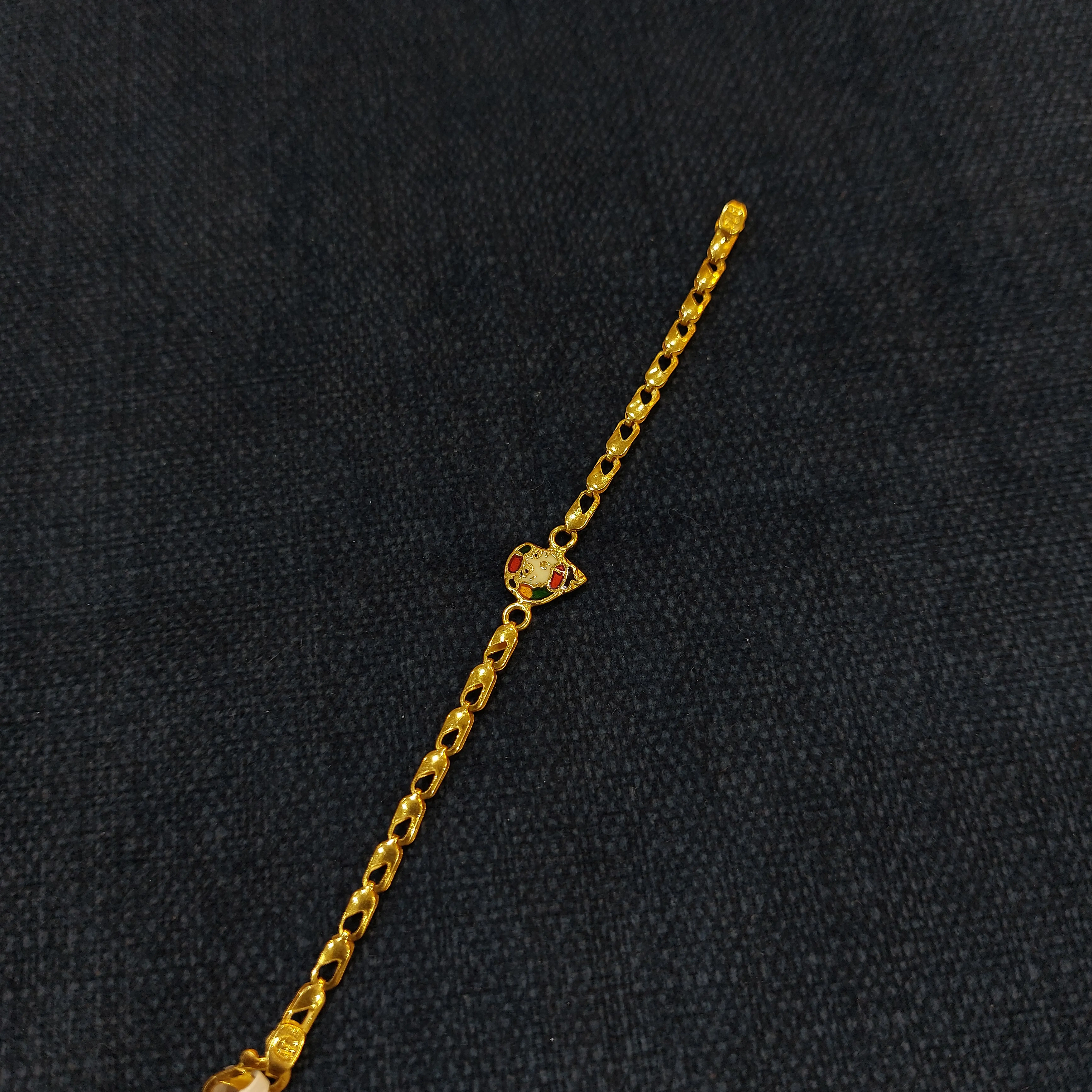 Trendy Gold Kids Bracelet