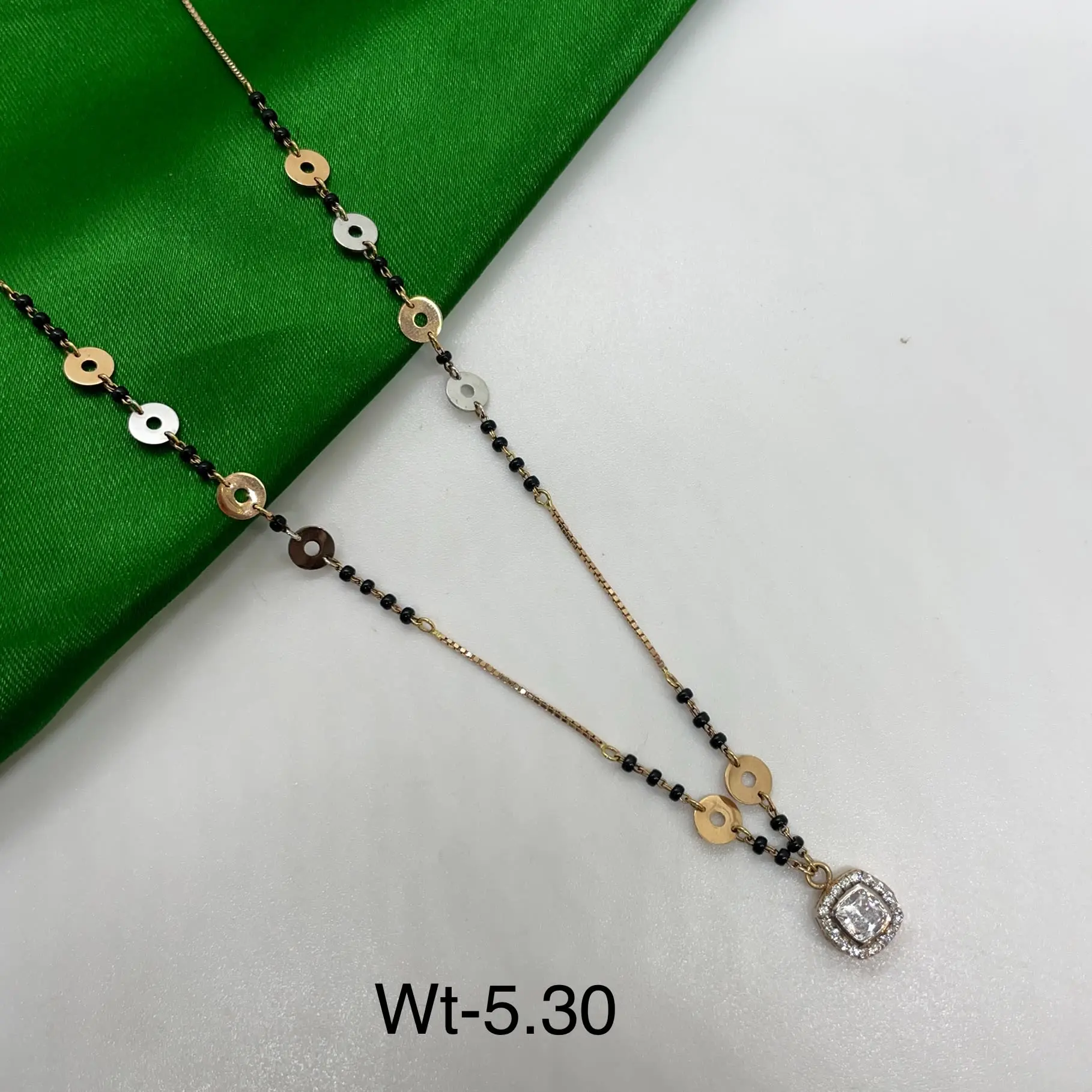 Trendy Rose Gold Mangalsutra