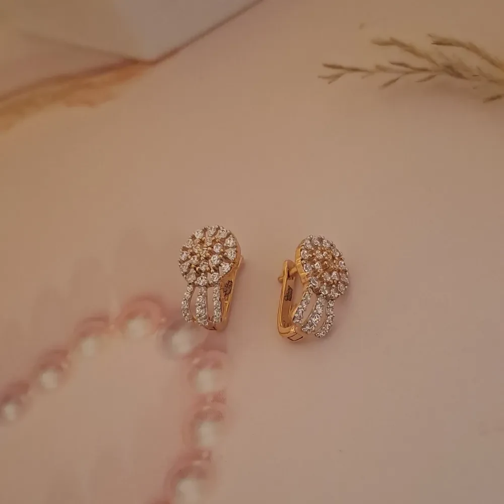 Elegant Gold  Earring