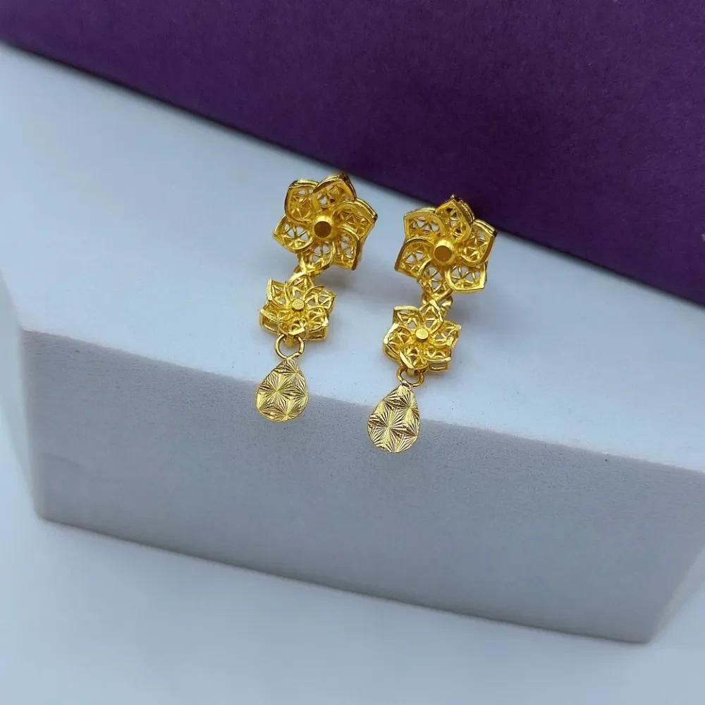 Beautiful Flower Earrings