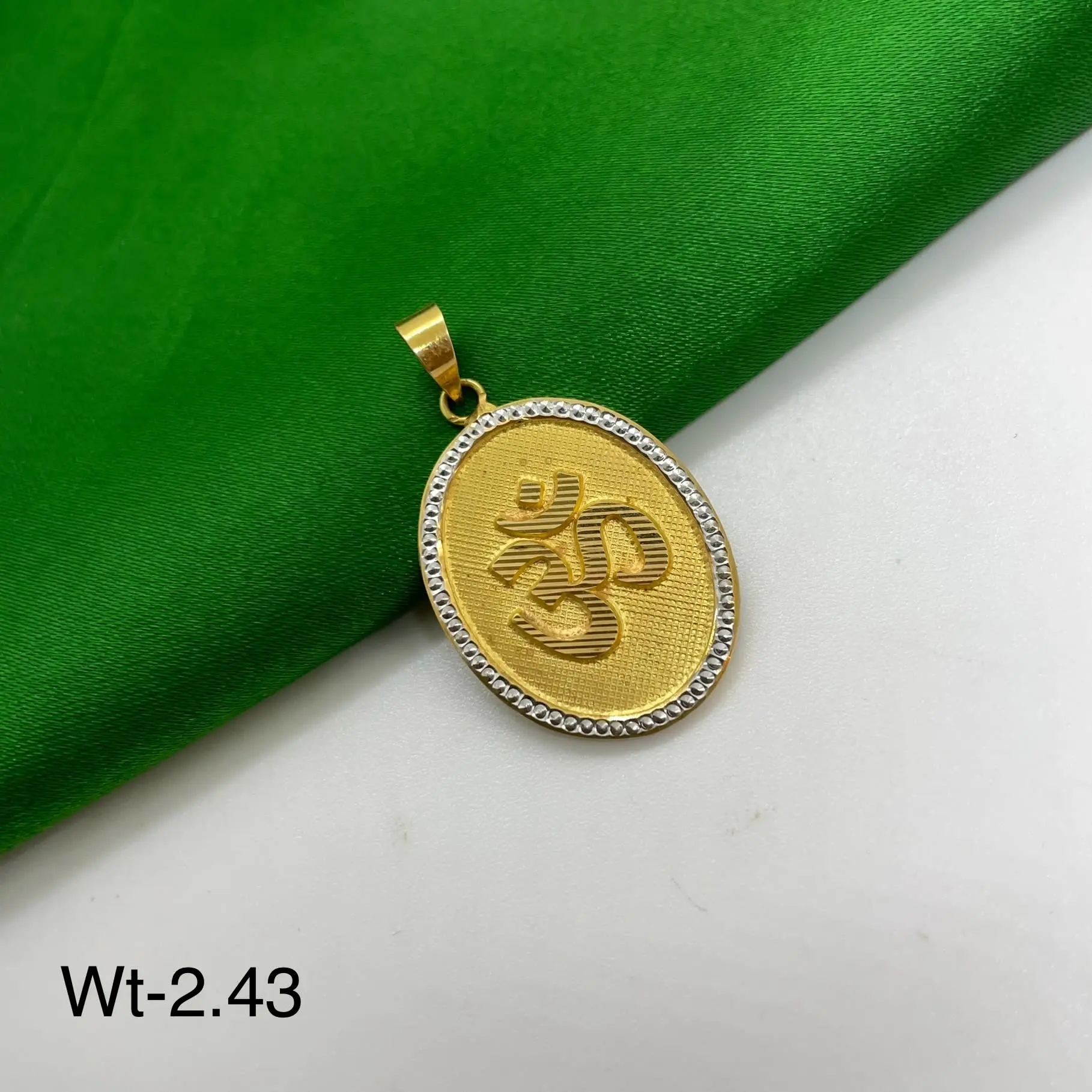 Om Letter Pendant