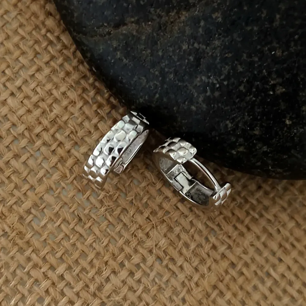925 Silver Hoops Earrings