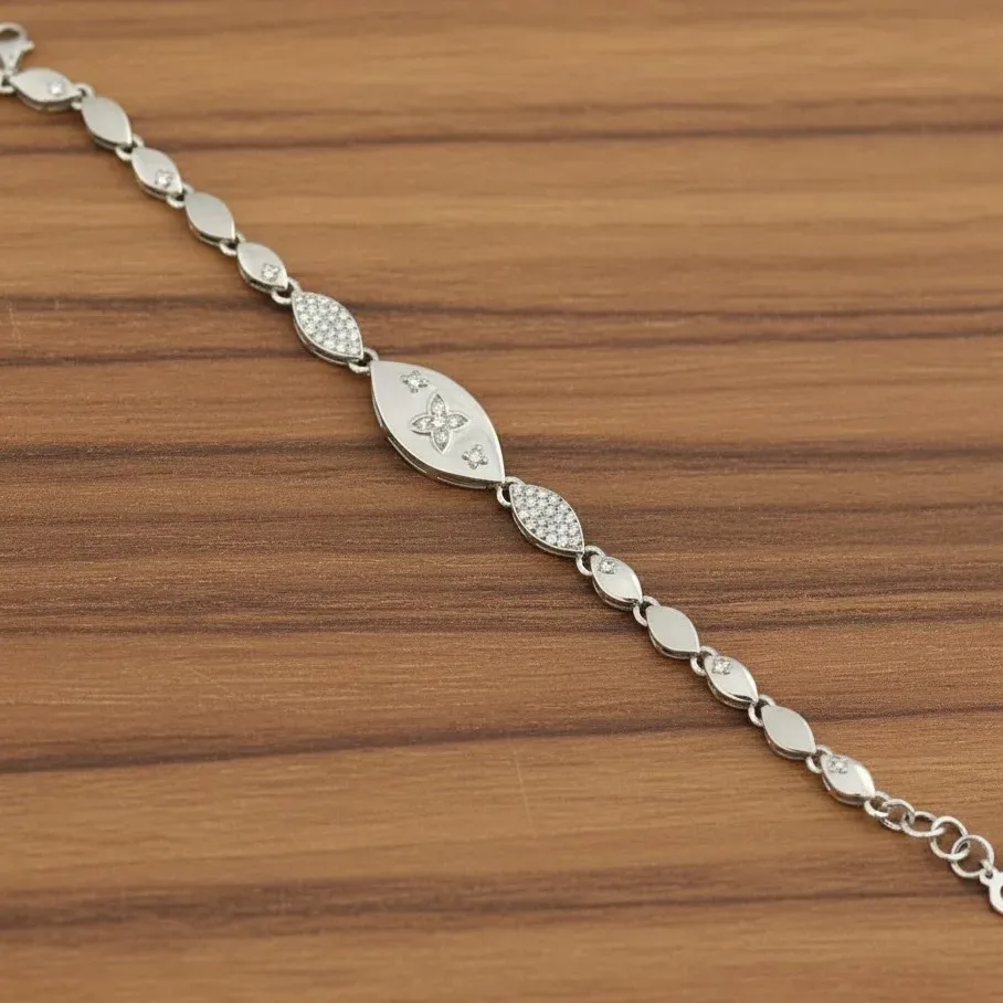 Trendy Silver Bracelet