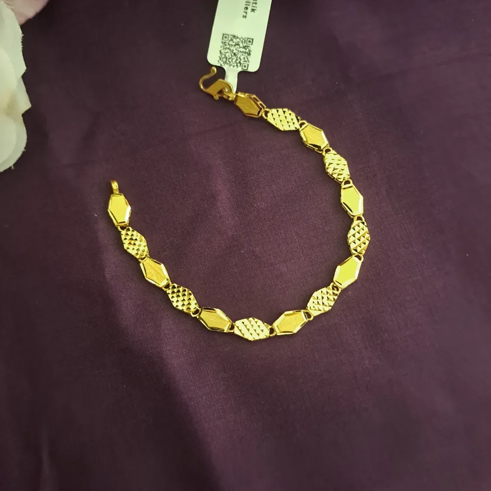Texture Gold Bracelet