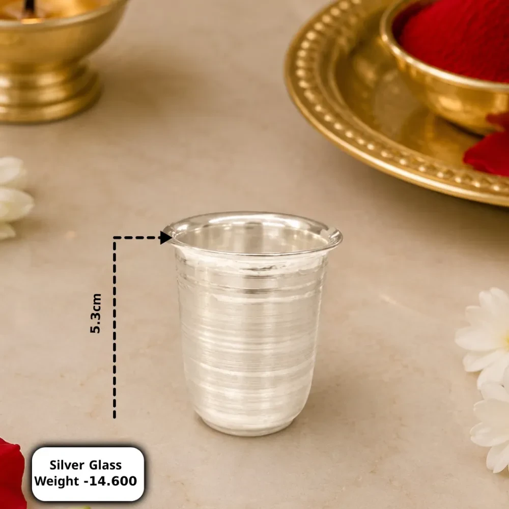 Silver Small Glass