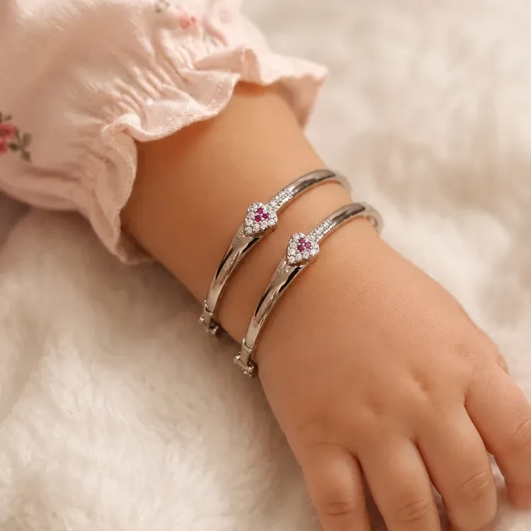 92.5 Silver Kids Bangles