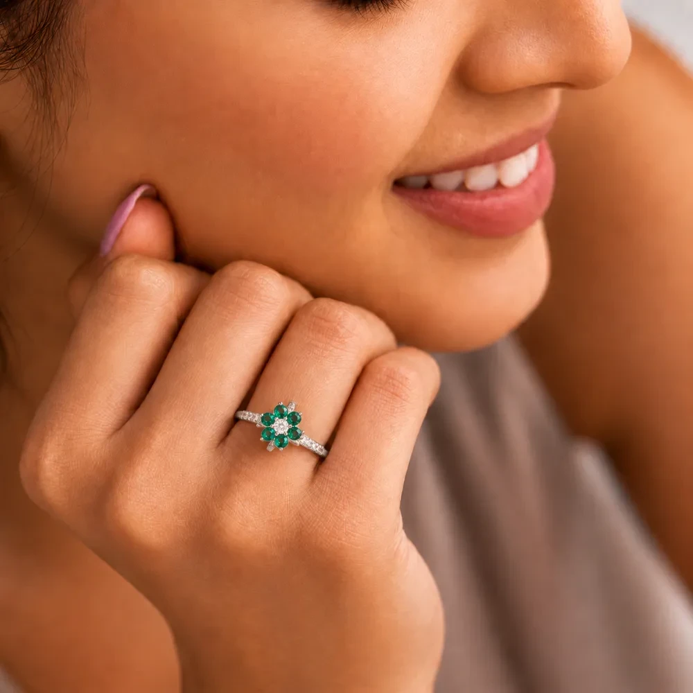 92.5 SILVER LEDIES FINGER RING