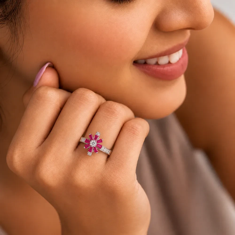 92.5 Ledies Finger Ring