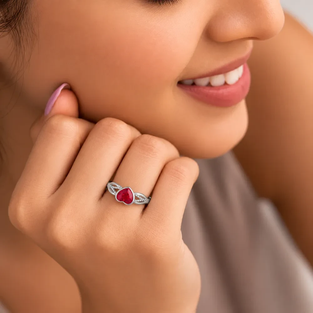 92.5 SILVER LEDIES FINGER RING