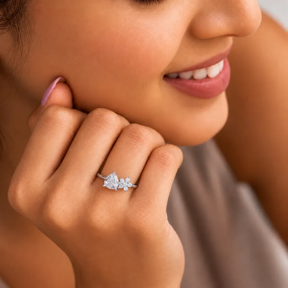 92.5 silver Ledies Finger Ring