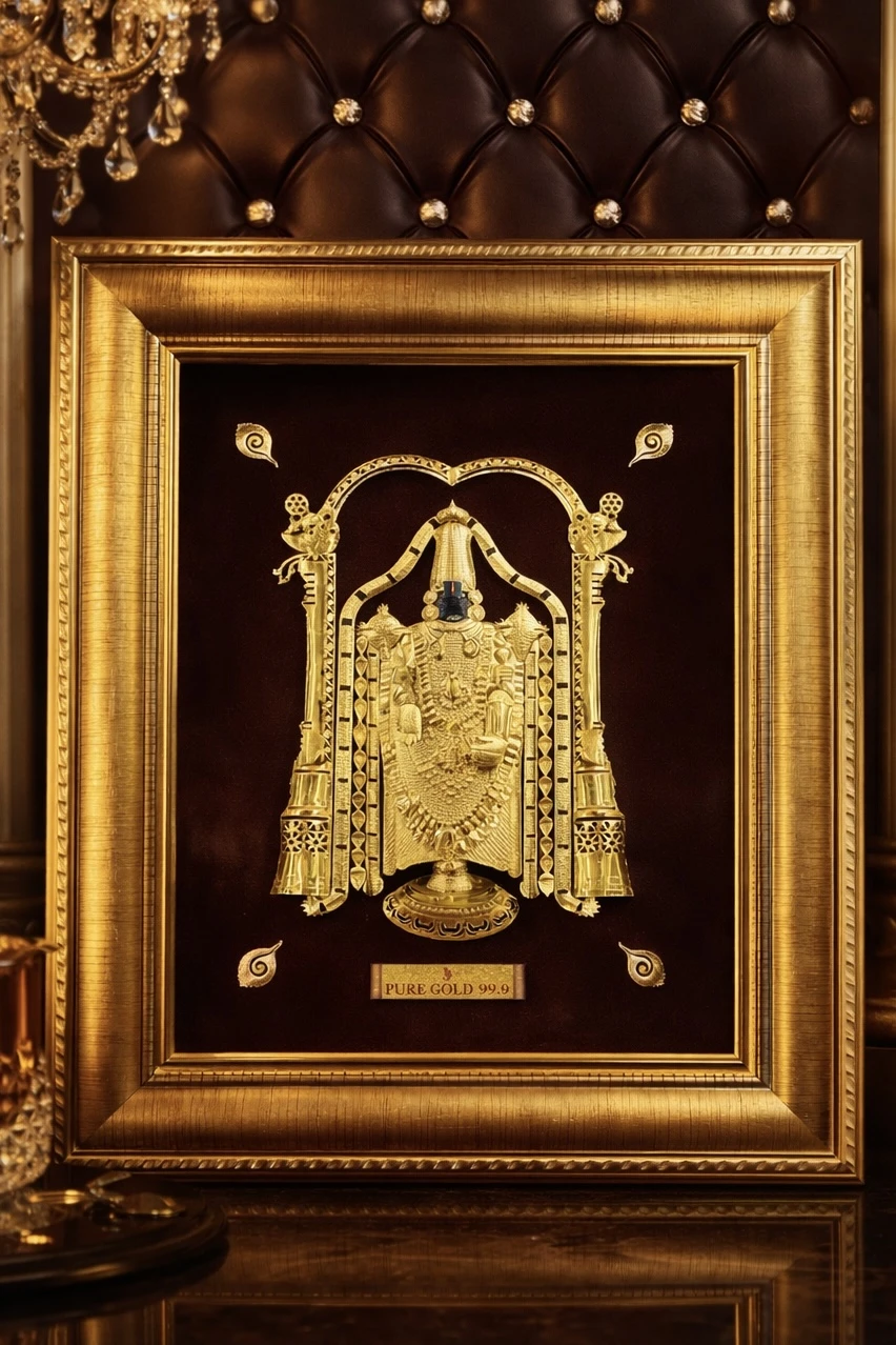 24k Gold Photo Frame