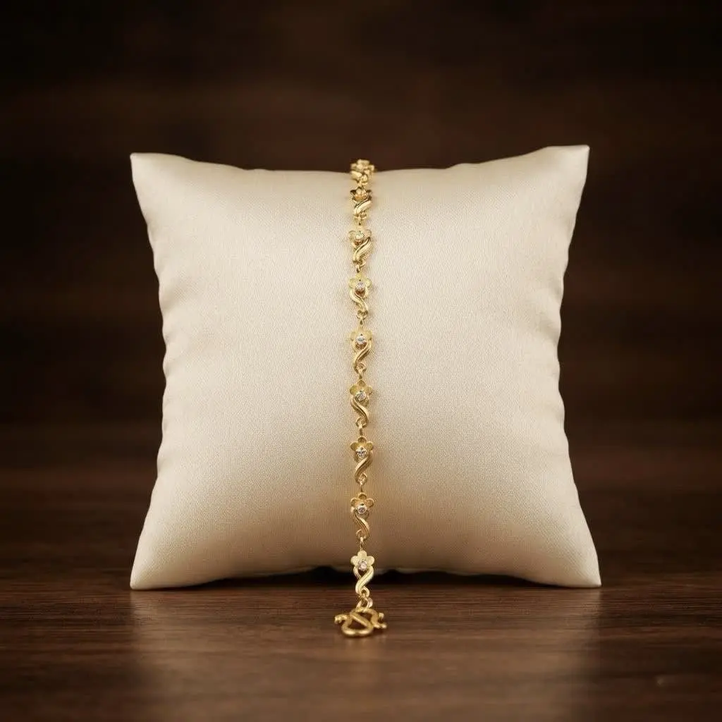 Flower Design Bracelet