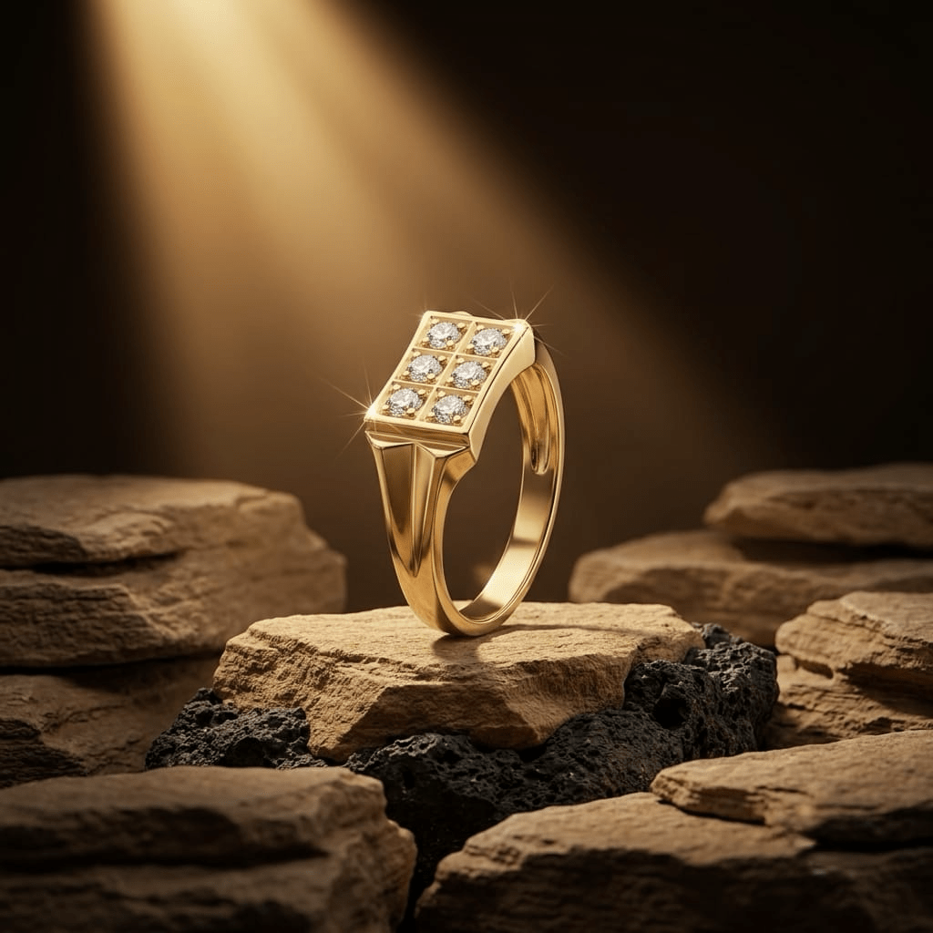 6 Stone Ring