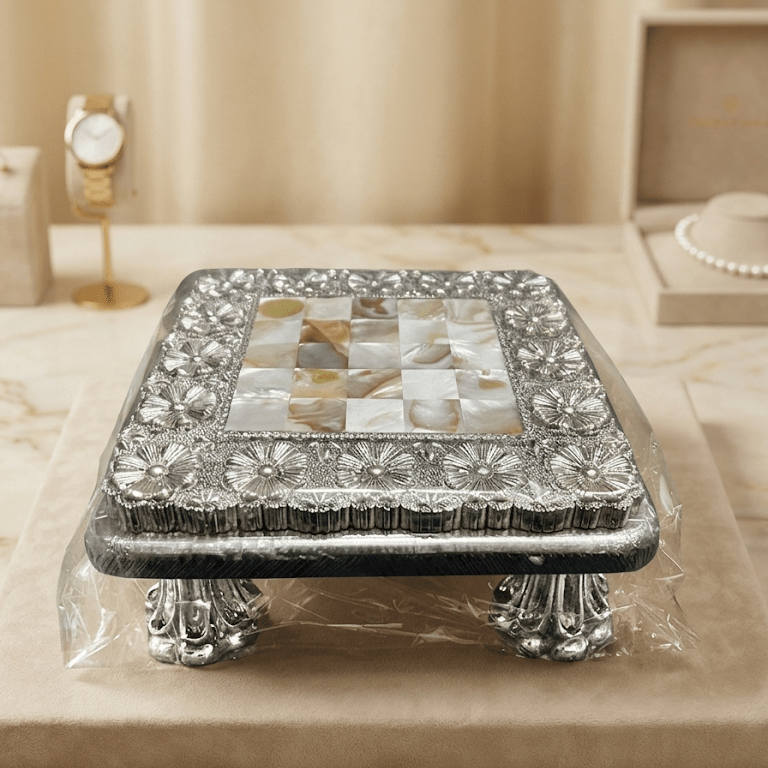 Silver Nakshi Chowki