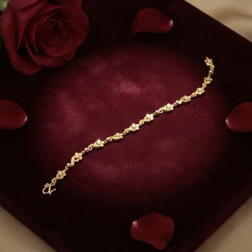 Flower Design Bracelet