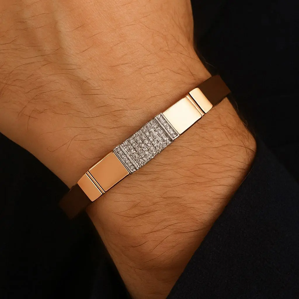 EXPANDABLE GOLD BRACELET