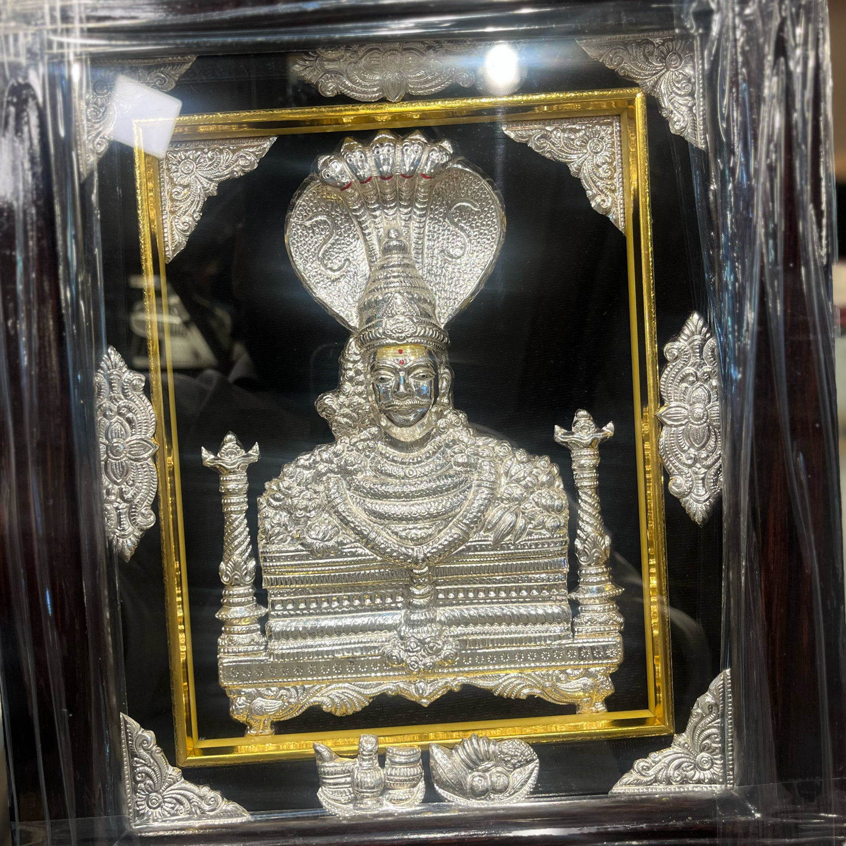 Rameshwar Swamy Silver Idol