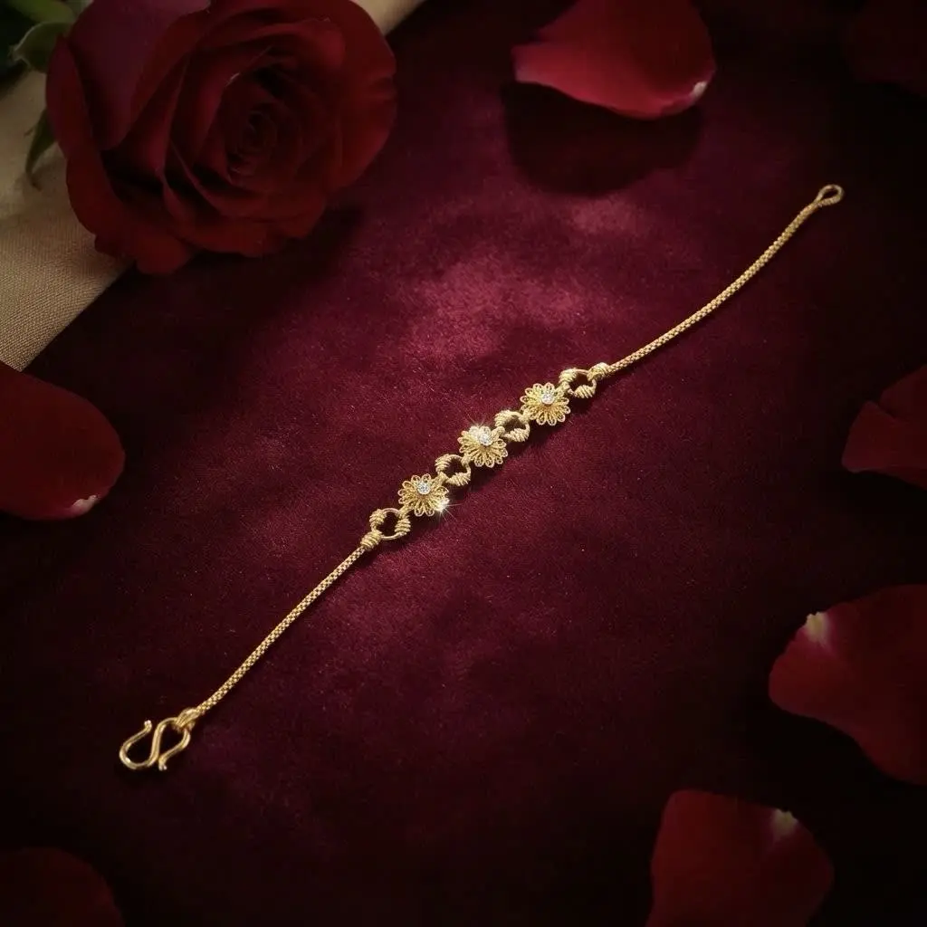 Plain Flower Bracelet