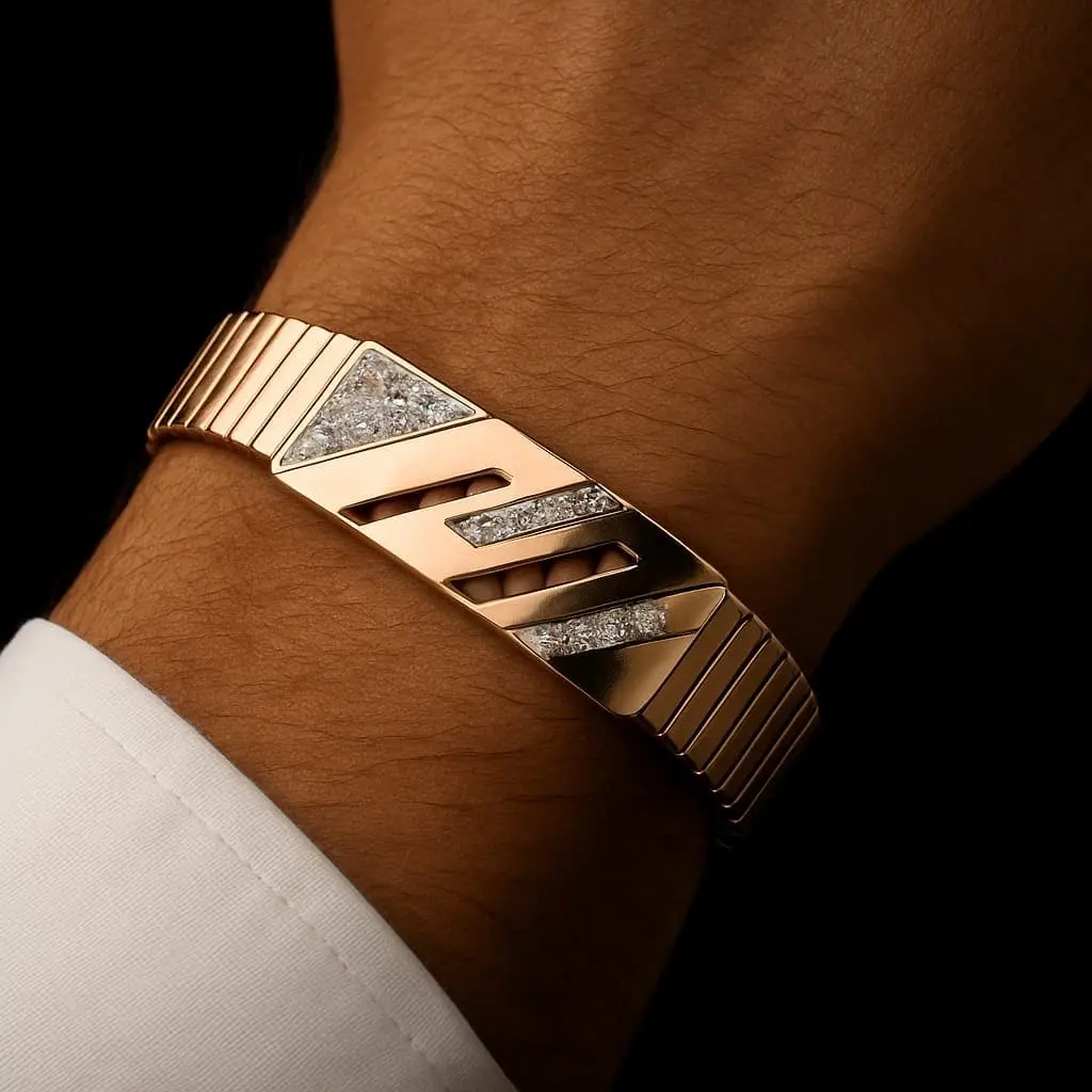 EXPANDABLE GOLD BRACELET