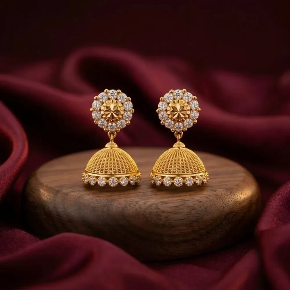 White Stone Mesh Jumki