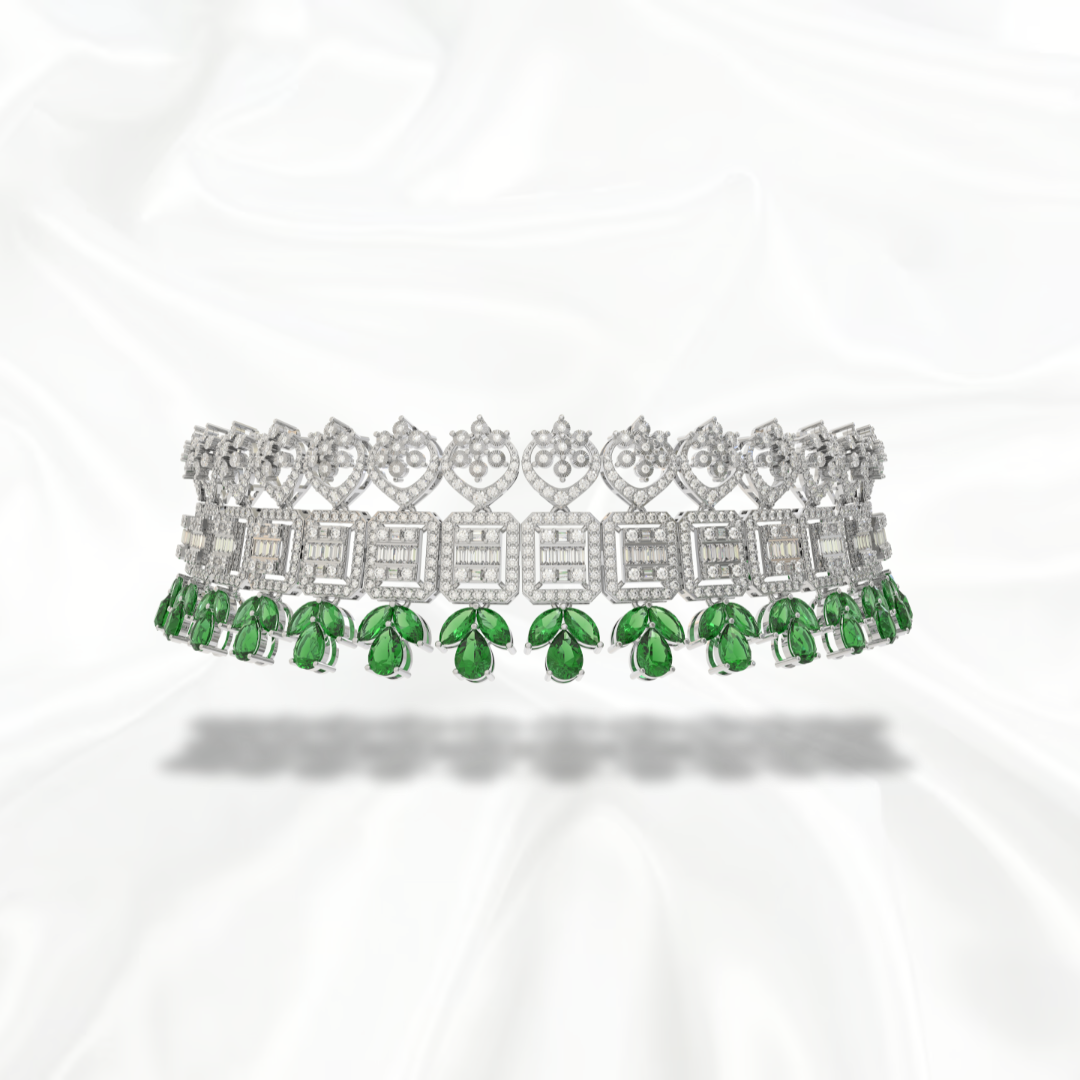 Diamond Female Necklace