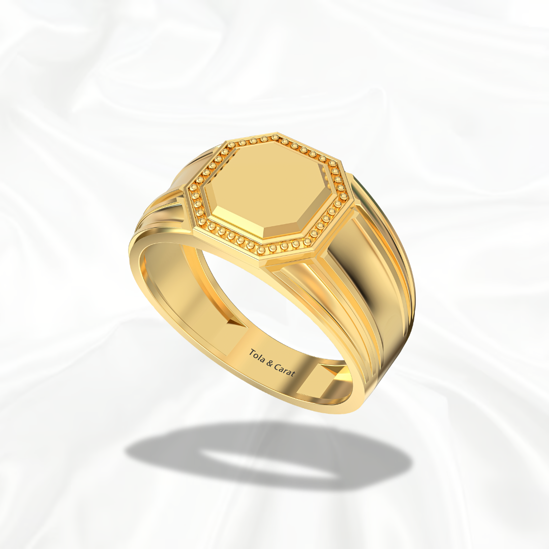 Gold Male Rings