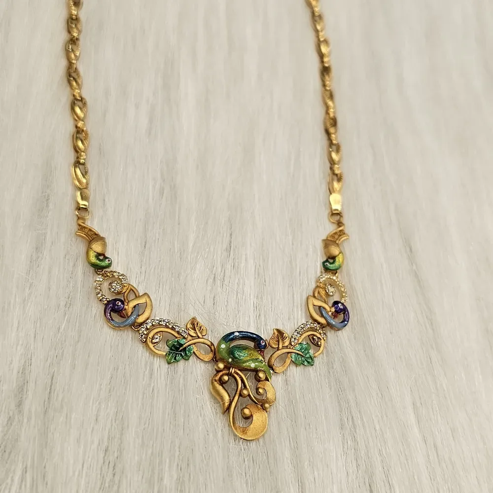 Peacock Necklace