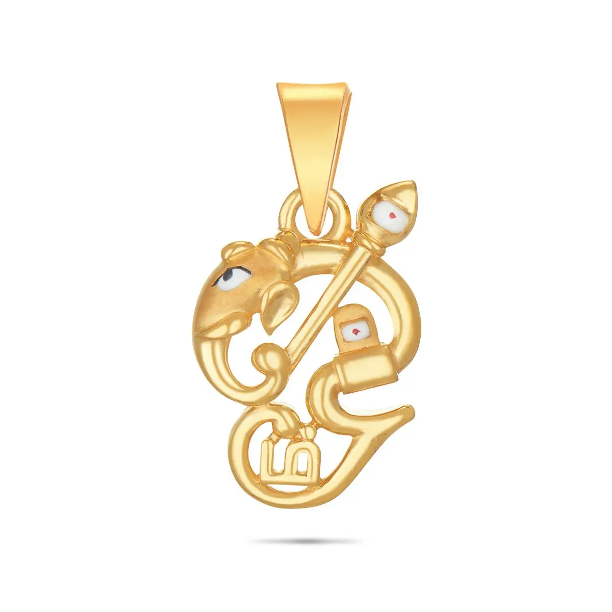 Divine Om Gold Pendant