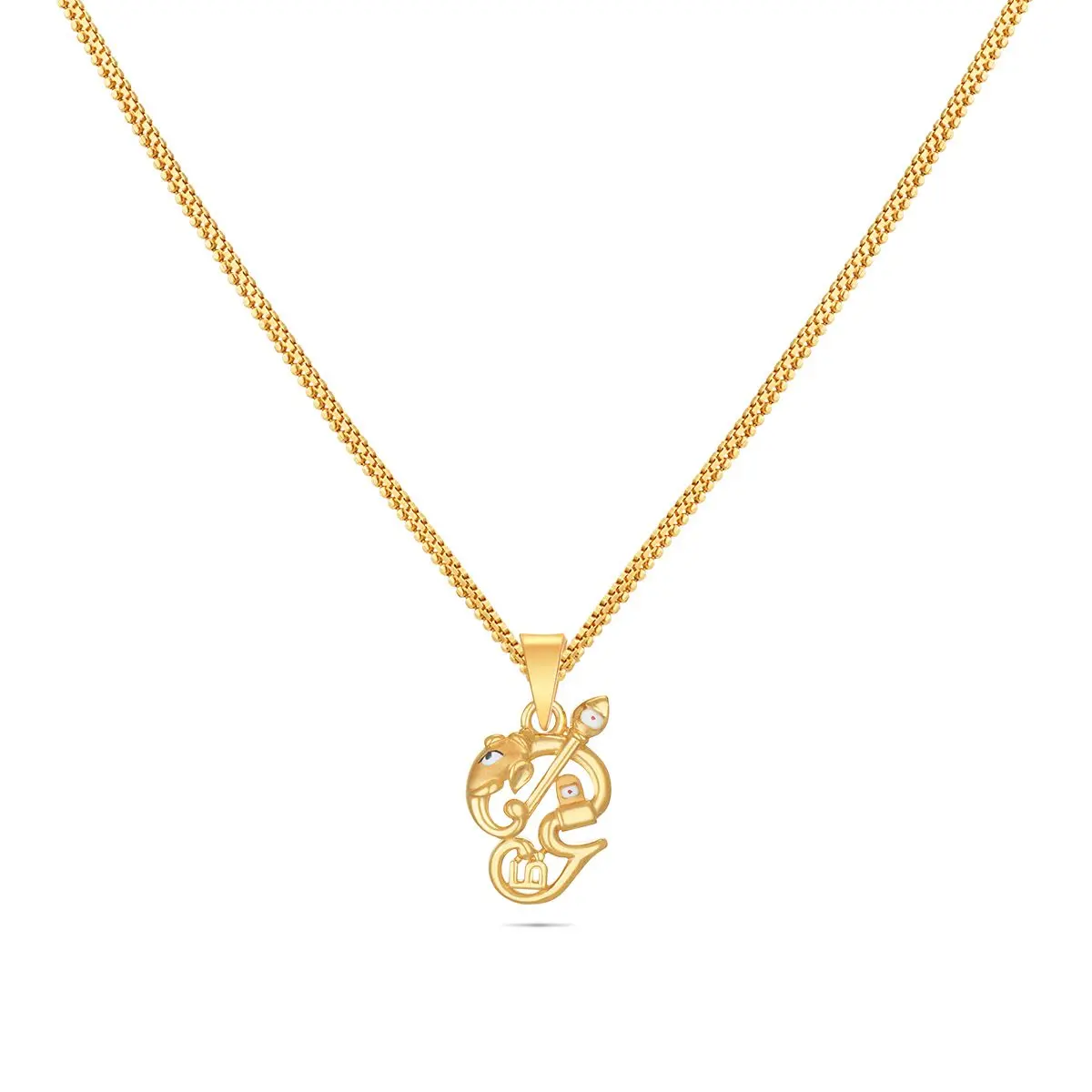 Divine Om Gold Pendant